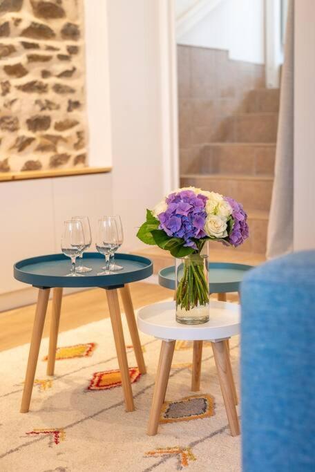 Le Cocoon - Appartement Dans Maison Du Xviieme Siecle Fougères Exterior foto